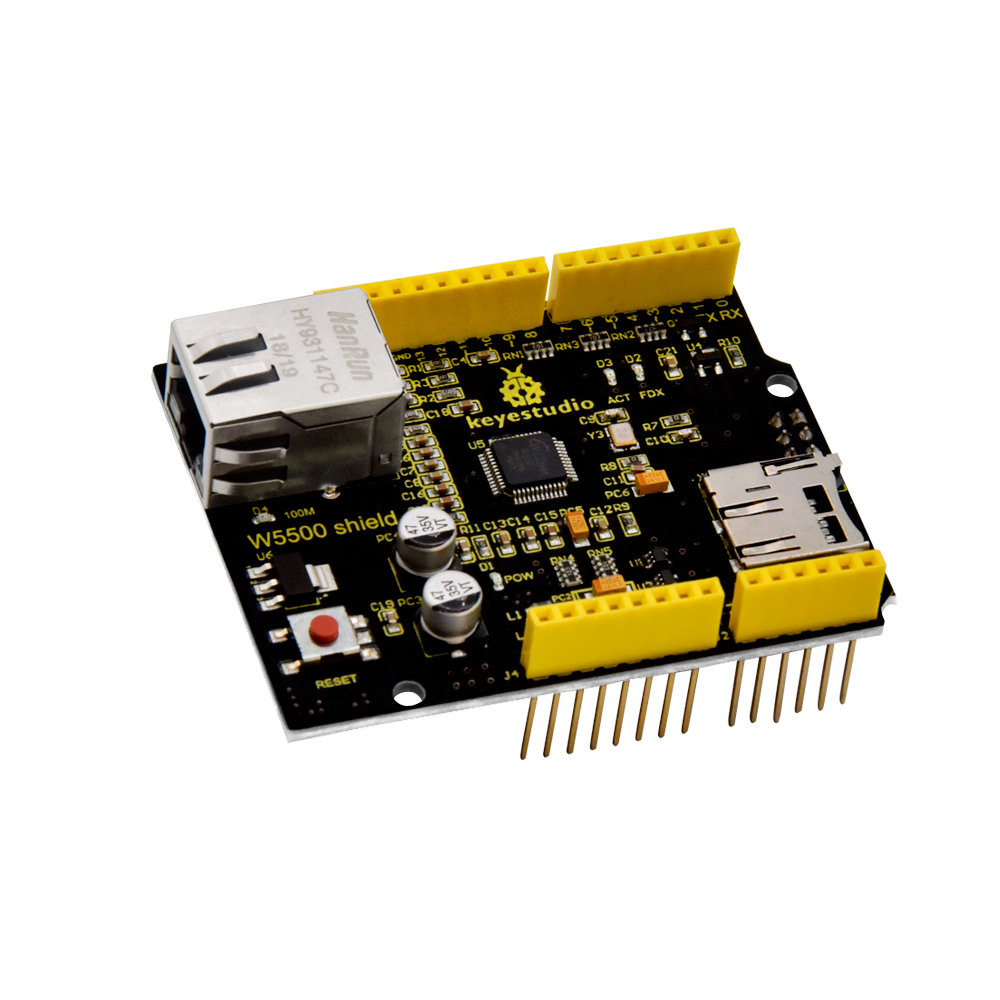 Keyestudio W5500 Ethernet Shie - Ethernet Module W5500 评论和价格