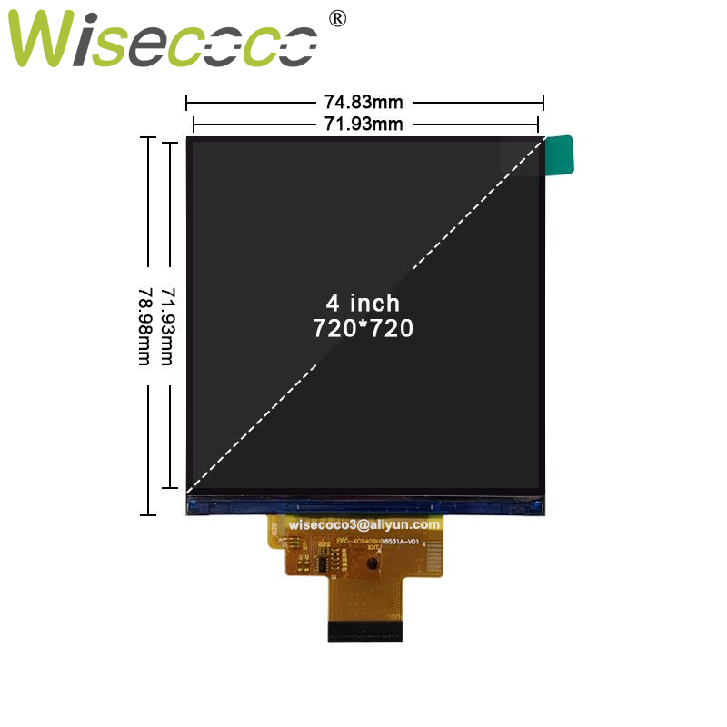 Wisecoco 4 Inch 720x720 LCD Di - Home Automation Raspberry Pi 评论和价格
