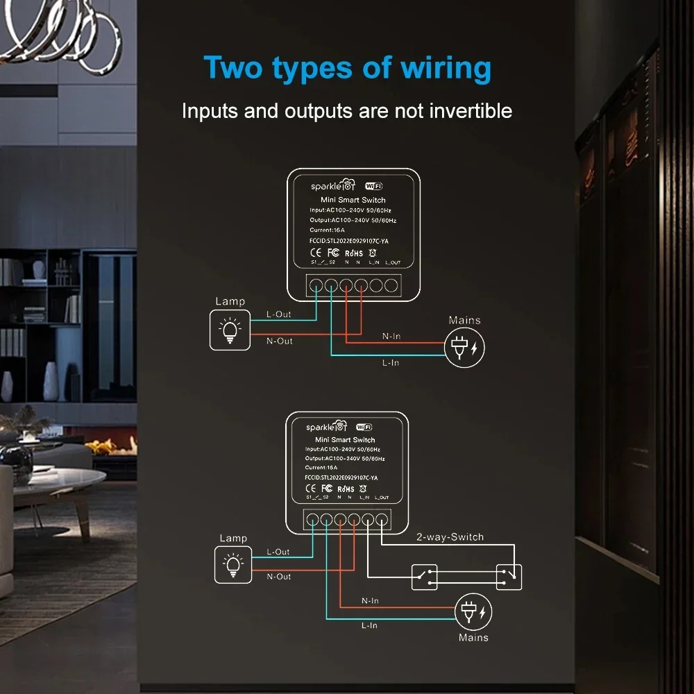 16A Matter WIFI Smart Switch A - Diy Home Automation System 评论和价格