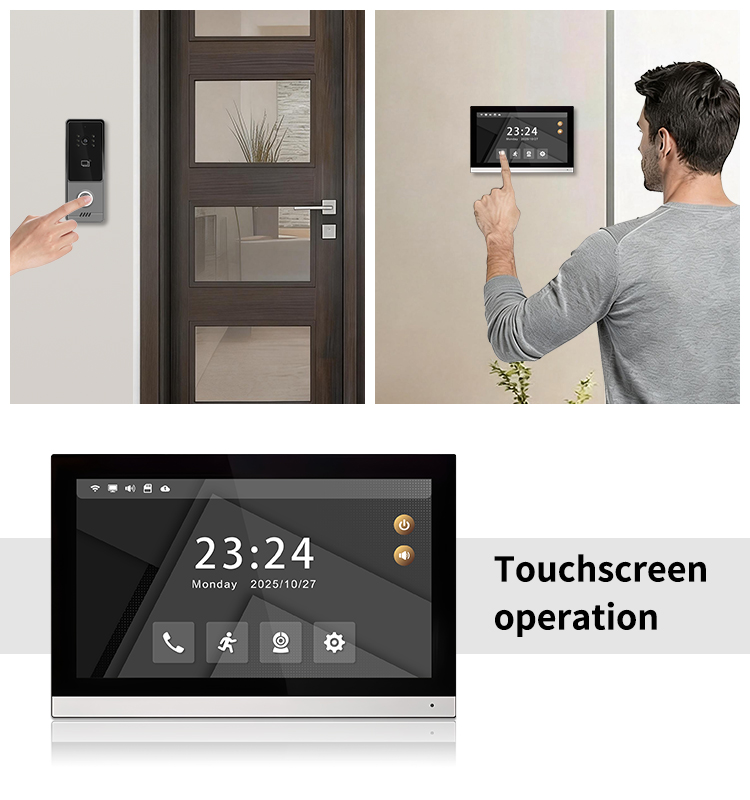 2 Wire Video Intercom System 1 - Smart Doorbell Wired 评论和价格