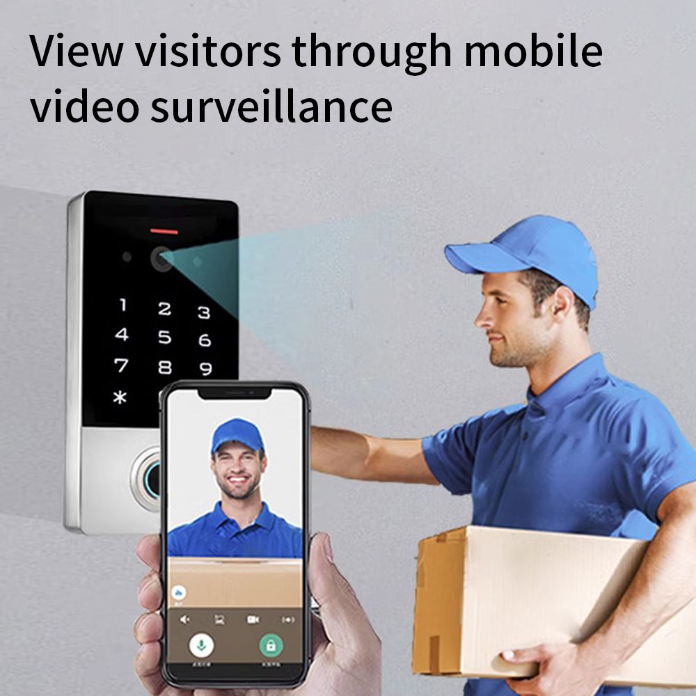Video Intercom WiFi Fingerprin - Smart Doorbell Wired 评论和价格