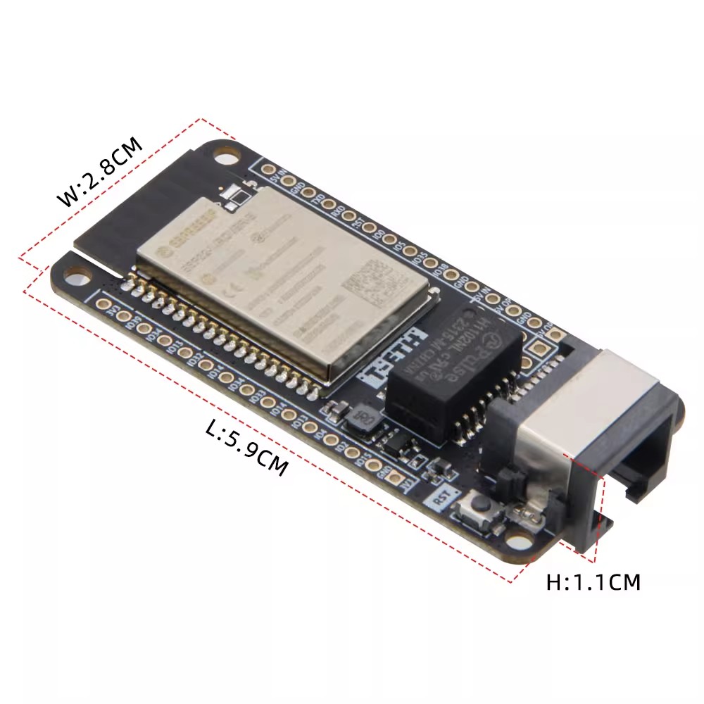 LILYGO T‑ETH‑Lite Dev Board,ES - Ethernet Module W5500 评论和价格
