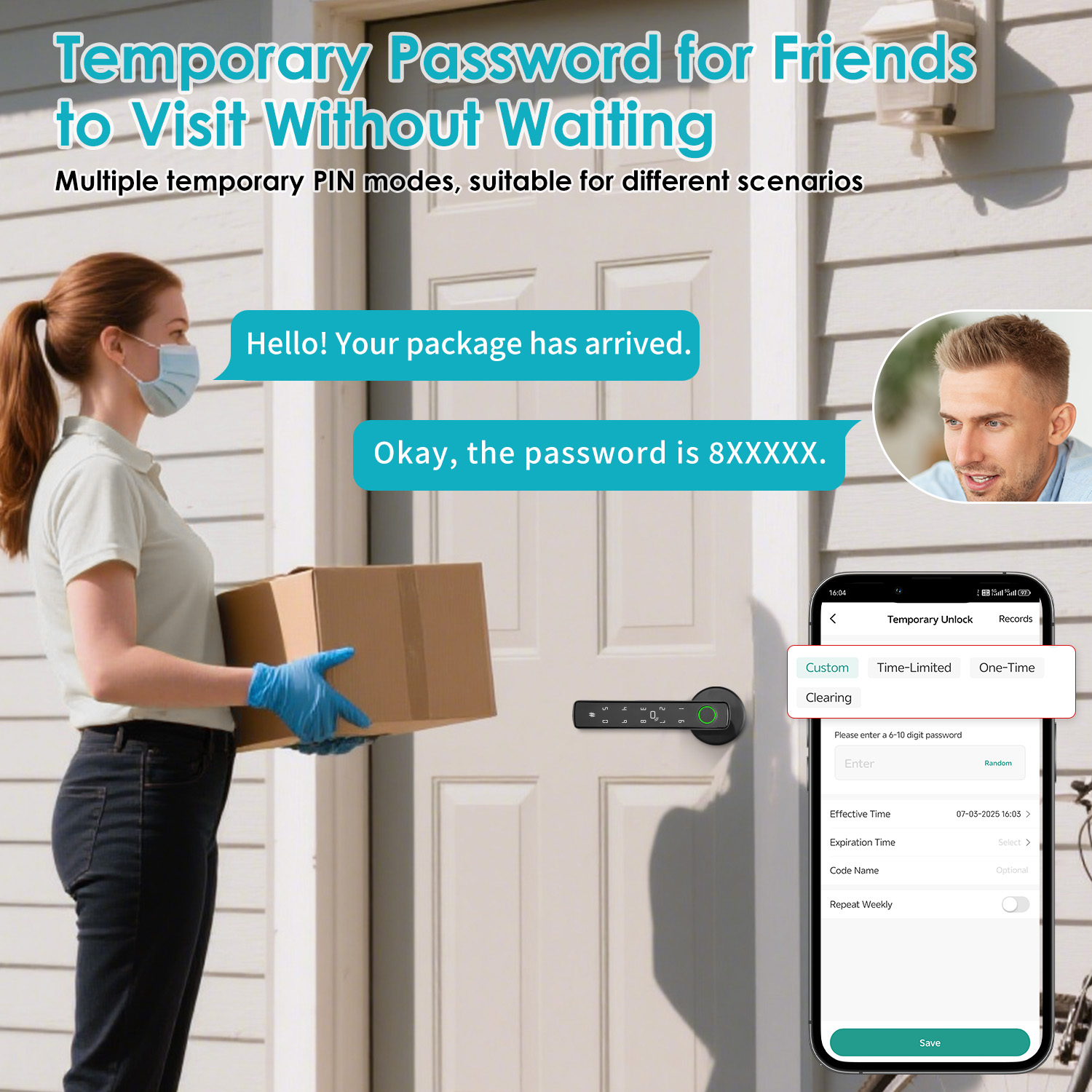 Tuya Smart Bluetooth Door Lock - Diy Home Automation System 评论和价格