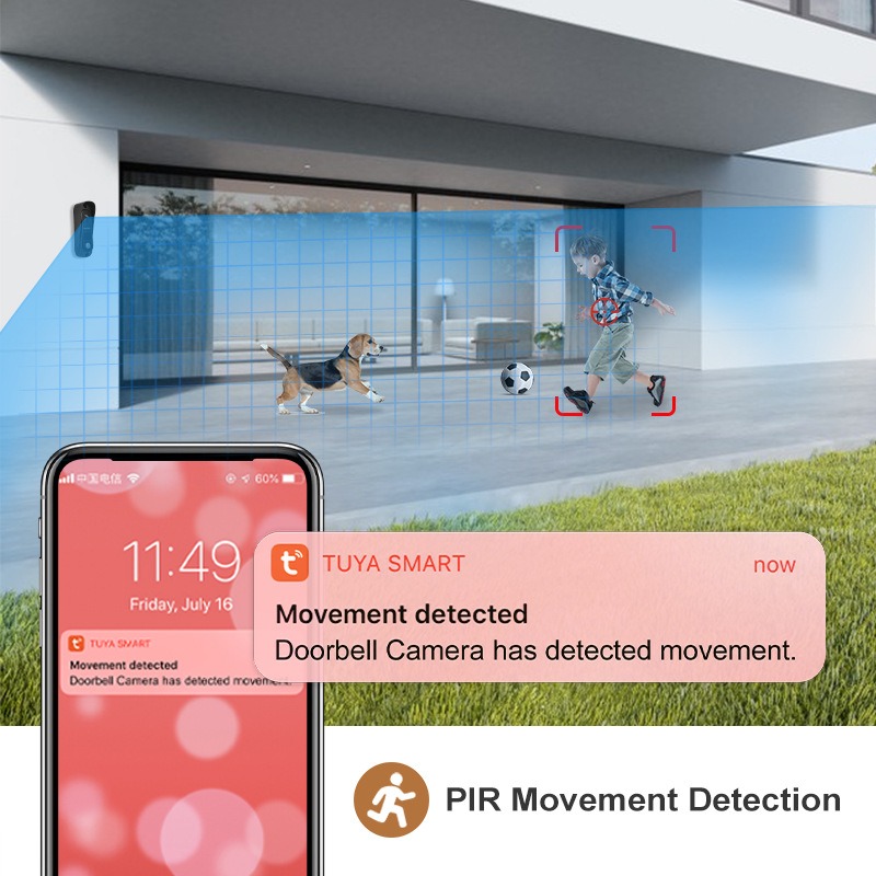 Smart Home 7 Inch WiFi Video D - Smart Doorbell Wired 评论和价格